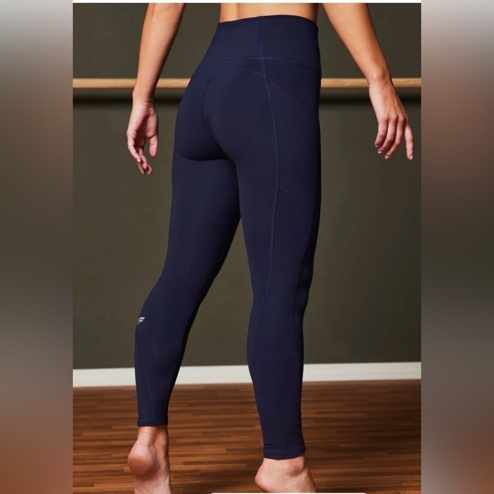 Fabletics Oasis PureLuxe High-Waisted Leggings in navy blue size Small - Picture 5 of 9